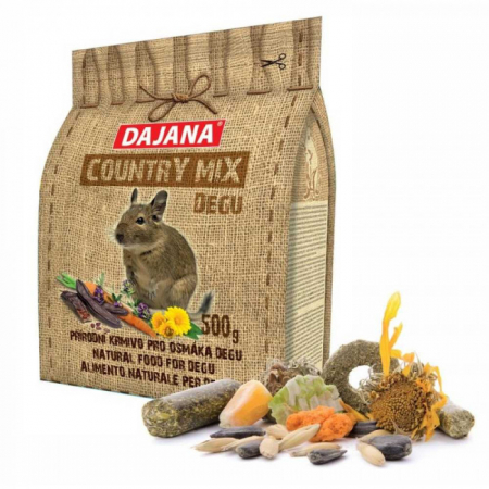 Meniuri - Country Mix, Hrana Completa Pentru Degu, 500 g, DP405J	