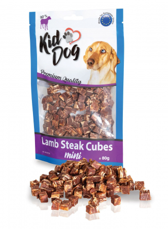 Snacks - Recompense Pentru Caini, Mini Cuburi Din Carne De Miel, 80 g, A04725