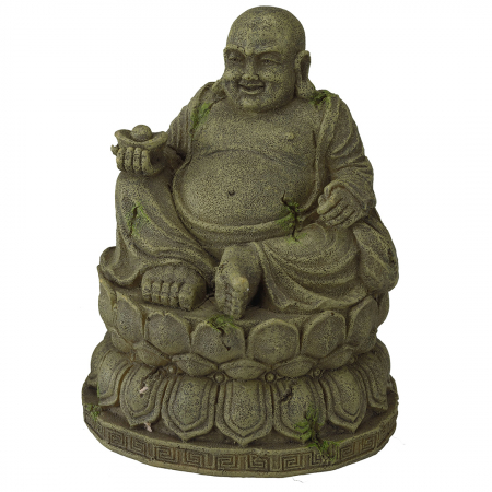Ornamente si decoruri - Decor Bayon Buddha, M: 9.5 x 9.5 x 12.5 cm, 234/429617