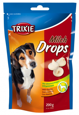 Drops - Recompense Pentru Caini, Drops Cu Lapte, 200 g, 31623