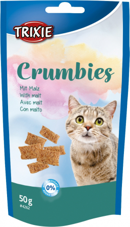 Drops - Recompense Pentru Pisici, Crumbies Cu Malt, 50 g, 4262