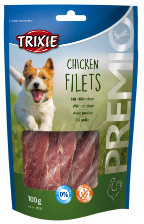 Oase si carne - Recompense Pentru Caini, Premio, Fileuri De Pui, 100 g, 31532	