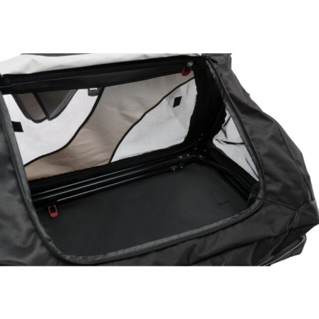 Geanta Transport Auto/Cazare Caini, Vario, S: 61x43x46 cm, Negru/Gri, 39721	 [7]