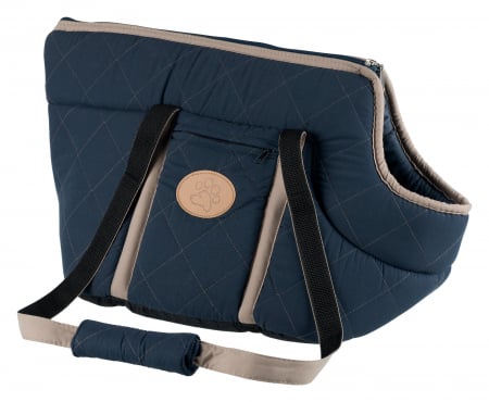 Custi si genti de transport - Geanta De Transport, Viktoria, 26x29x50 cm, Pana la 5 kg, Albastru, 36231	