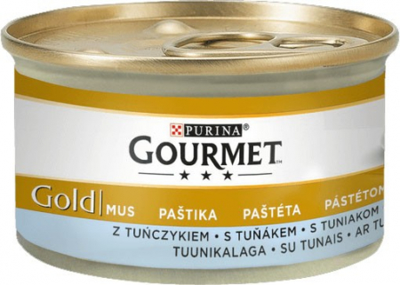 Hrana umeda - Hrana Umeda Pentru Pisici, Gourmet Gold, Cu Ton, 85 g	