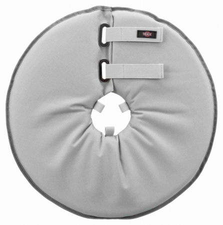 Accesorii recuperare si post-operatorii - Guler Protector, Poliester/Burete, M: 38-42 cm/21.5 cm, Gri, 19424	