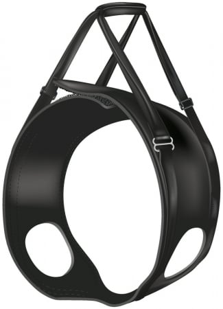 Ham Reabilitare Pentru Caini, L-XL: 75-85 cm, Pana la 50 kg, Negru, 19408	 [1]