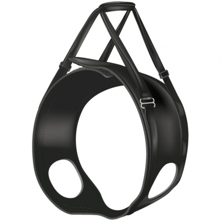 Accesorii recuperare si post-operatorii - Ham Reabilitare Pentru Caini, M: 55-65 cm, Pana la 25 kg, Negru, 19406	