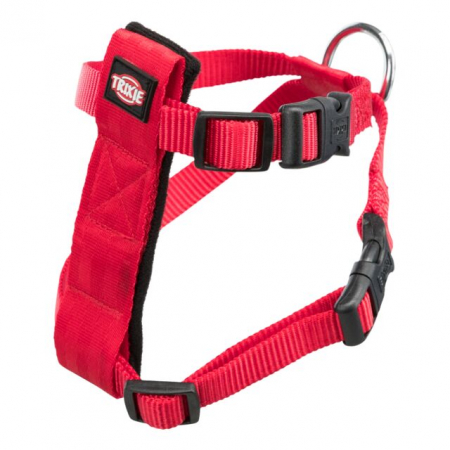 Ham Si Centura Auto Pentru Pisici, 20-50 cm/15 mm, Rosu, 1294	 [1]
