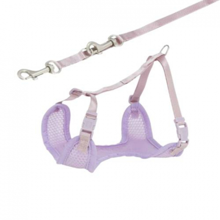 Ham Si Lesa, Soft, Pentru Caini Juniori, S-M: 26-34 cm/10 mm, 2.00 m, Lila Deschis, 15564	 [1]