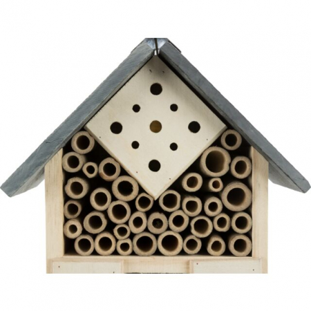 Hotel Din Lemn Pentru Insecte, 18x29x10 cm, 59507 [1]