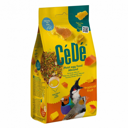 Hrana - Hrana Umeda cu Oua Pentru Pasari Exotice, cu Fructe Tropicale, 200 g, L151.00.07