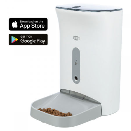 Castroane si adapatoare - Hranitor Automat TX8 Smart 2.0, 4.5 l/24 x 38 x 19 cm, Alb/Gri, 24344