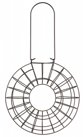 Hranitoare si adapatoare - Hranitor Exterior Pentru Bile De Grasime, Metal, 24x8 cm, Negru, 55622	
