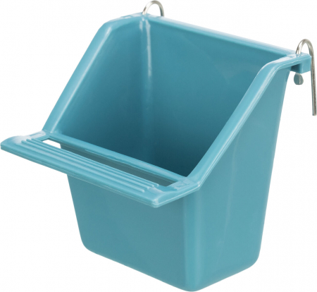 Hranitor Plastic Pentru Pasari, 80 ml/6x6 cm, Diverse Culori, 5471 [1]