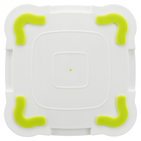 Farfurie Pentru Hranire Lenta, Lickâ€™n'Snack, 20x20 cm, Lime/Alb, 34952 [5]