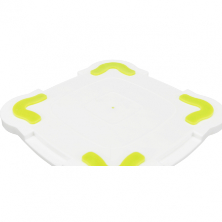 Farfurie Pentru Hranire Lenta, Lickâ€™n'Snack, 20x20 cm, Lime/Alb, 34952 [6]