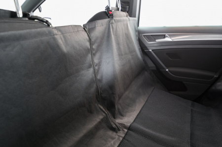 Husa Protectie Bancheta Auto, Cu Parti Laterale, 1.50x1.35 m, Negru, 1348	 [7]