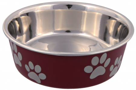 Castroane si adapatoare - Castron Inox, Cu Invelis De Plastic, 0.25 l/12 cm, Diferite Culori, 25241