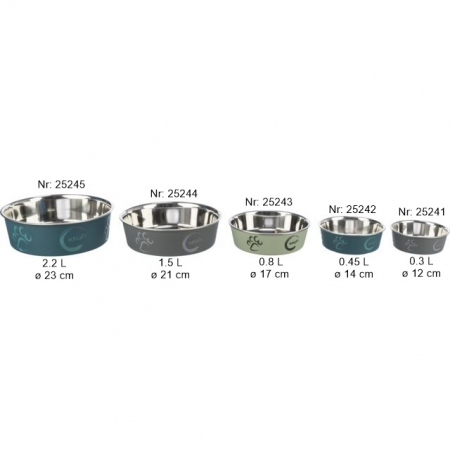 Castron Inox, Cu Invelis De Plastic, 0.25 l/12 cm, Diferite Culori, 25241 [5]