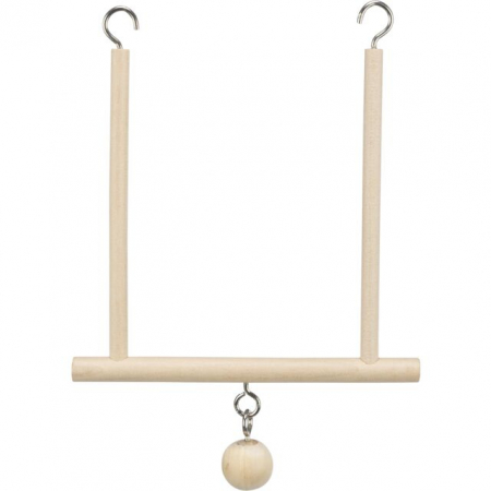 Jucarie Leagan Lemn cu Clopotel 12x13 cm 5830 [1]