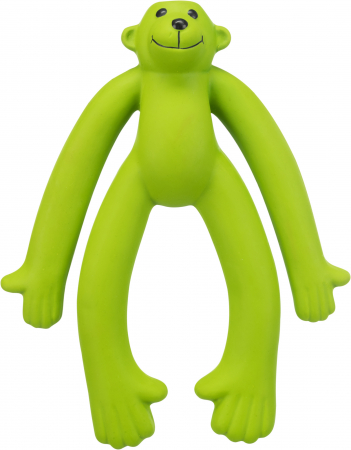 Jucarii - Jucarie Pentru Caini, Maimuta, Latex, Cu Sunet, 25 cm, Diferite Culori, 35511	