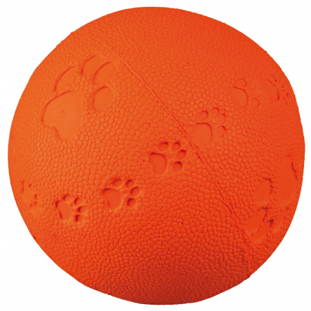 Jucarii - Jucarie Pentru Caini, Minge, Cauciuc, Cu Sunet, 6 cm, Diferite Culori,  34861