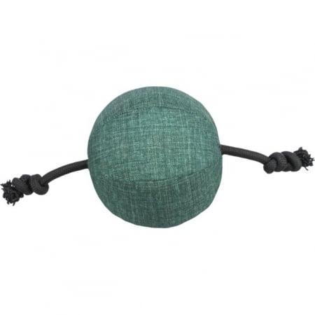 Jucarii - Jucarie Pentru Caini, City Style, Minge Cu Sfoara, Be Eco, 14 x 34 cm, 34725
