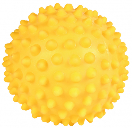 Jucarii - Jucarie Pentru Caini, Minge Arici, Vinil, Fara Sunet, 16 cm, 3419