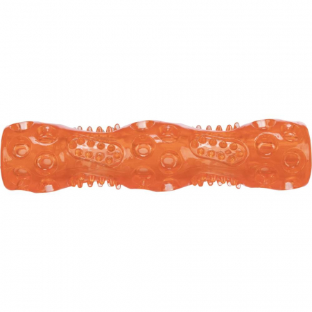Jucarie Pentru Caini, Baston, TPR, Cu Sunet, 18 cm, Portocaliu, 33653 [1]