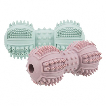 Jucarie Pentru Caini, Junior, Haltera, Cauciuc, 9 cm, Diferite Culori, 33343 [1]
