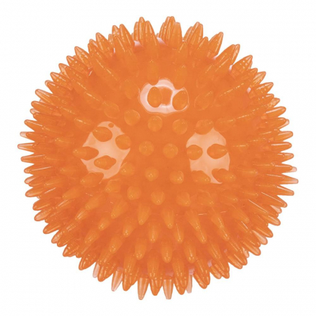 Jucarie Pentru Caini, Minge Arici, Plutitoare, 8 cm, Portocaliu, 33651 [1]