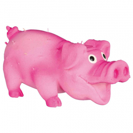 Jucarie Pentru Caini, Porc Cu Tepi, Latex, Cu Sunet, 10 cm, 35190	 [1]
