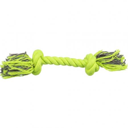 Jucarie Pentru Caini, Sfoara Cu 2 Noduri Mici, 15 cm/25 g 3270 [1]
