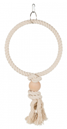 Jucarie Pentru Pasari, Inel De Sfoara, 24 cm, 5159	 [1]