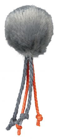 Jucarie Pentru Pisici, Minge Cu Snur, Plus, 4 cm 4126	 [1]
