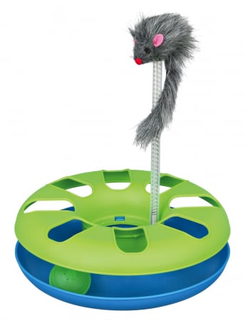 Jucarii - Jucarie Pentru Pisici, Circuit Nebun, Plastic, 24x29 cm 4135	