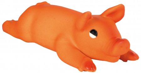 Jucarii - Jucarie Pentru Caini, Purcel, Latex, Cu Sunet, 25 cm 3537