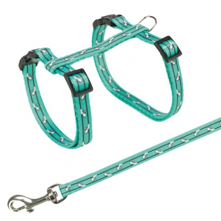 Lese - Ham Si Lesa Pentru Pisici, 27-45 cm/10 mm, 1.20 m, Diverse Culori, 4142