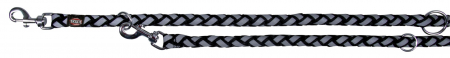 Lesa Cavo Coarda, Reglabila/Reflectorizanta, L-XL: 2.00 m/18 mm, Negru, 135901	 [1]