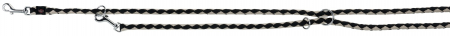 Plimbare - Lesa Cavo Coarda, Reglabila, S-M: 2 m/12 mm, Negru/Grafit, 143520