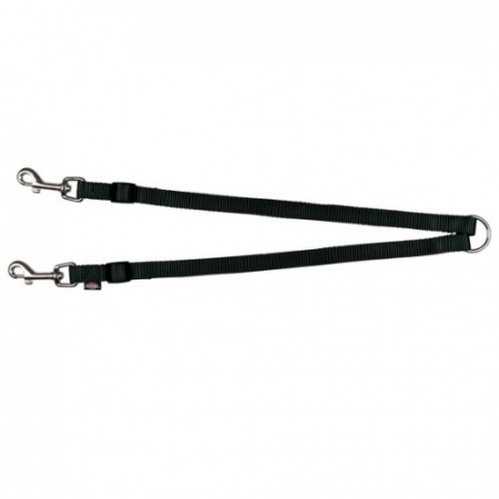 Lesa Dubla Chinga XS-M 40-70 cm/15 mm Negru 201101 [1]