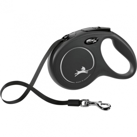 Lesa Flexi Classic, Banda, M: 5 m/25 kg, Negru, 11711 [1]