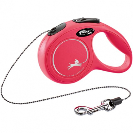 Lesa Flexi Classic, Snur, XS: 3 m/8 kg, Rosu, 11773 [1]