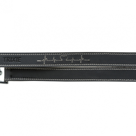 Lesa Piele Rustic Heartbeat Reglabil, L- XL: 2 m/25 mm, Negru, 18983 [2]