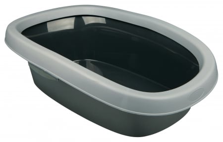 Ingrijire - Litiera Carlo 2, Cu Rama, 39x17x58 cm, Gri, 40121