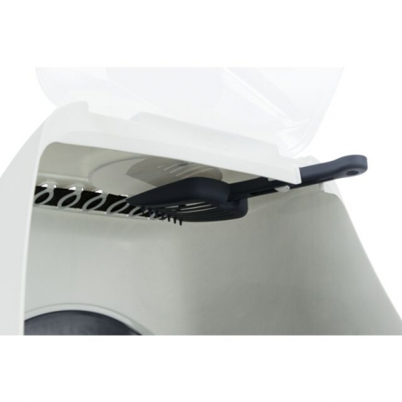 Litiera Vico Open Top, Cu Capac Si Lopatica, 40x40x56 cm, Albastru/Alb, 40341 [7]