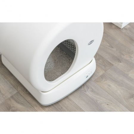 Litiera Cu Autocuratare Pentru Pisici 53 x 55.5 x 52 cm Alb 40040 [1]