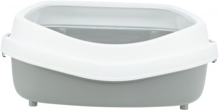 Litiera Primo XXL, Cu Rama, 56 x 25 x 71 cm, Gri/Alb, 40174 [1]