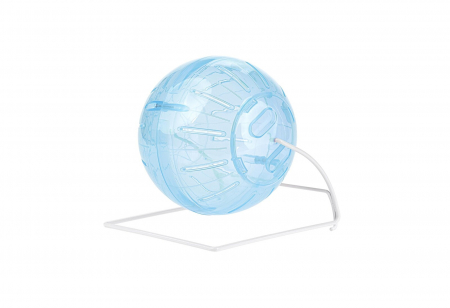 ROZATOARE - Minge De Alergare Pentru Rozatoare, 4 in 1, Cu Suport, 11.5 cm, Albastru, Y018